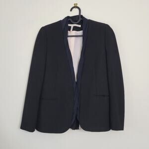 Dorothy Schumacher Silk Trim Blazer Jacket